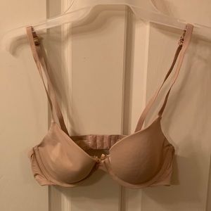 Tan 32B Auden Underwire Bra w slight padding